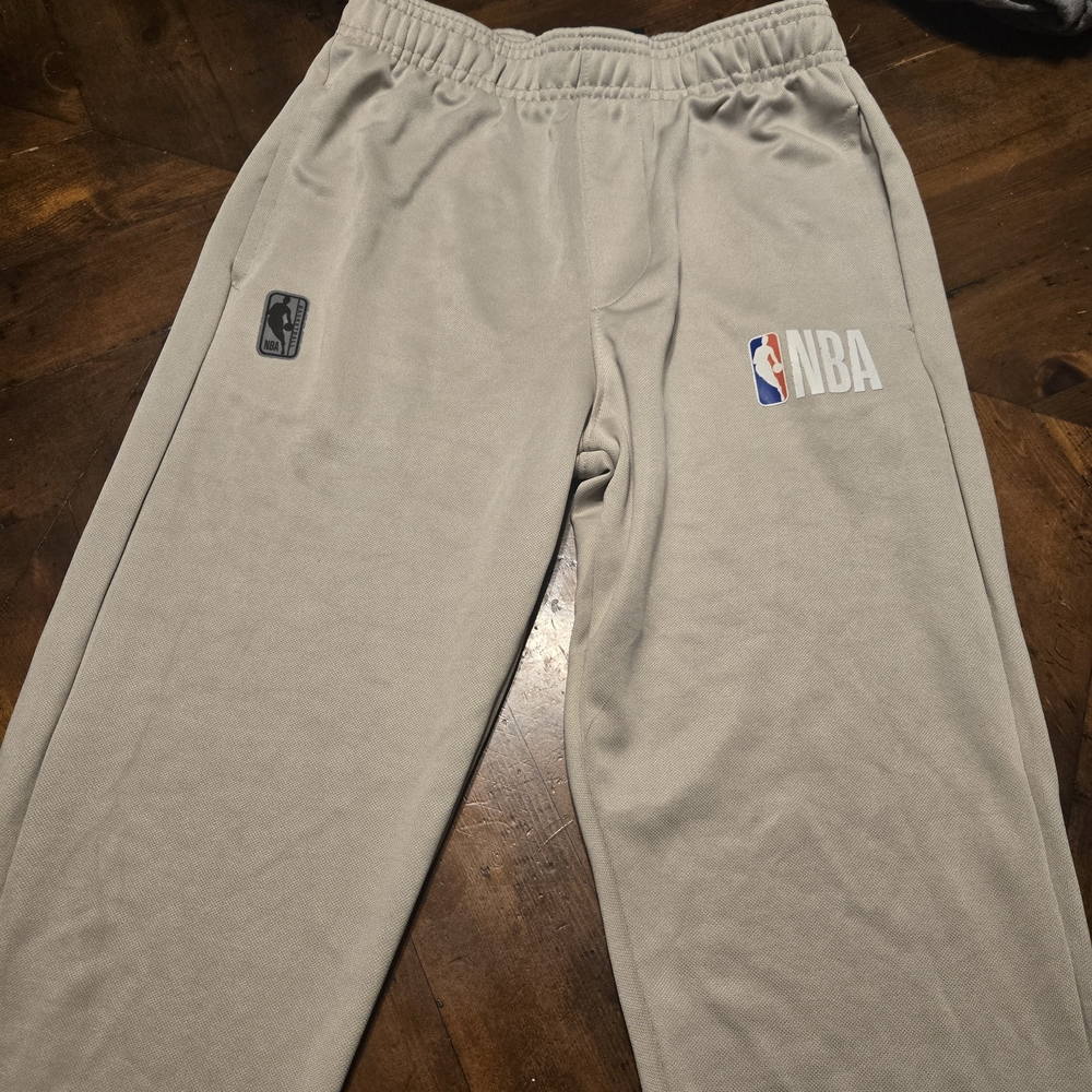 NBA Light Gray Logo Sweatpants